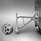 Thumbnail image #3 for Cres Cor 6959 Extruded Aluminum Tow Bar Assembly for Compatible Heated Cabinets