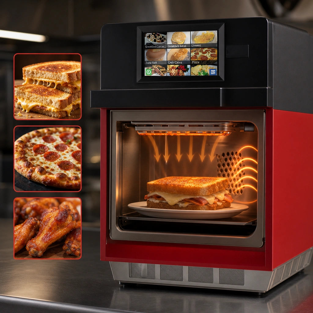 Microwave And Impingement Cooking