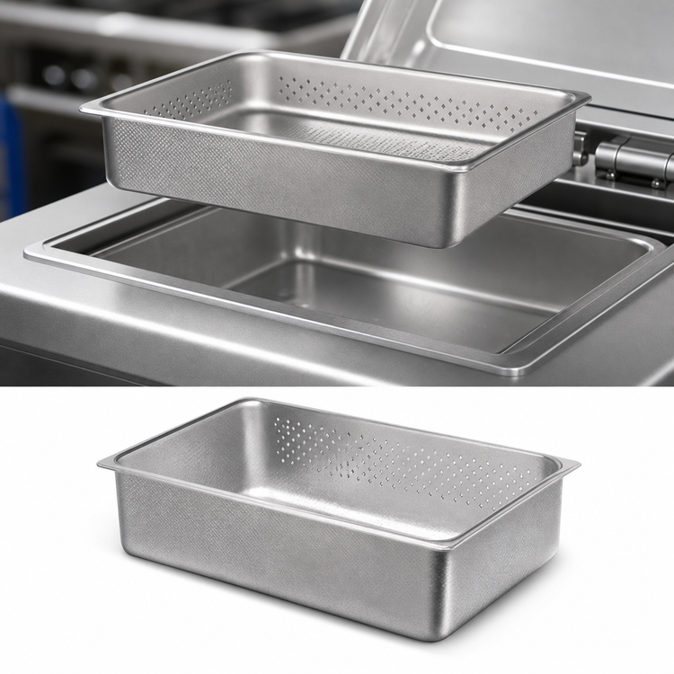 Product image #3 for Cleveland Range Vegetable Steamer with 4-Inch Perforated Pan