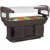 Thumbnail image #4 for Maximizer 6-Foot Mobile Ice-Cooled Food Bar with Tilting Acrylic Sneeze Guard, 6-Pan Capacity