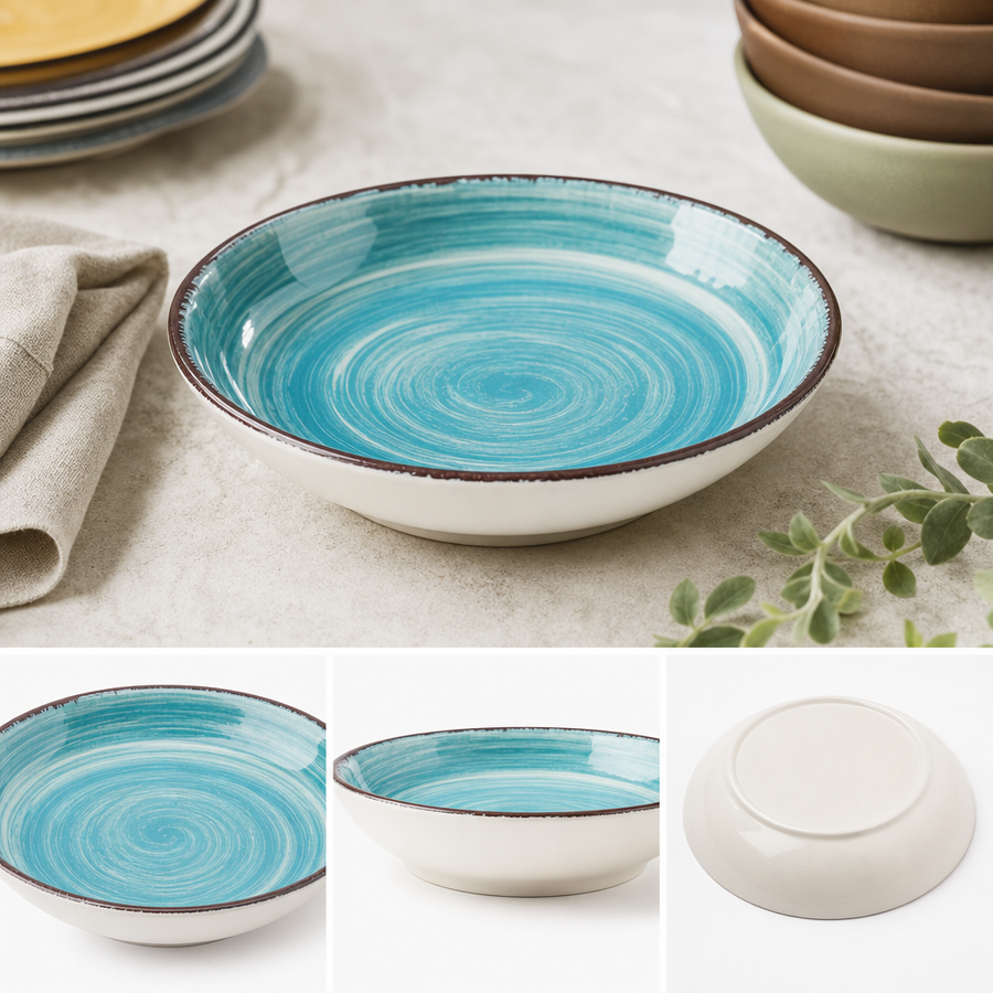 Ceramic-Inspired Melamine Construction