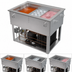 Thumbnail image #4 for Vollrath Hot/Cold/Frozen 1-Well Drop-In Food Well with Auto Drain and Flat Flange, 18 x 26 Inch, 120/208-240V