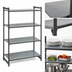 Thumbnail image #3 for Cambro Camshelving Basics Plus 4-Tier Solid Stationary Starter Shelving Unit, 18