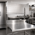 Thumbnail image #3 for John Boos Stainless Steel Table-Mount Meat Boat Rack, 36 x 12 x 25 Inches