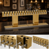 Thumbnail image #3 for Glastender 20-Faucet Countertop Bridge Draft Dispensing Tower, Glycol-Cooled, Polished Brass Finish