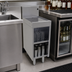 Thumbnail image #3 for Glastender 12-Inch Wide Freestanding Underbar Drainboard Cabinet with Open Front Base
