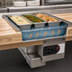 Thumbnail image #3 for Nemco 6162-CW Full-Size Drop-In Wet Hot Food Well with Remote Thermostatic Control