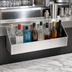 Thumbnail image #3 for John Boos 48-Inch Single-Tier Underbar Speed Rail with Keyhole Mount, Stainless Steel
