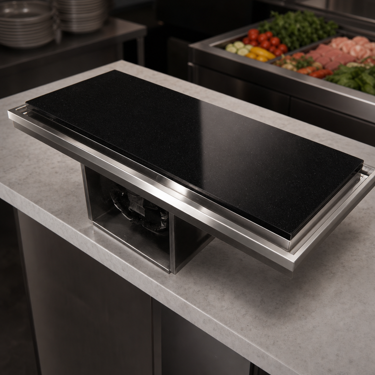 Product image #3 for Delfield 45-Inch Drop-In Self-Contained Granite Frost Top
