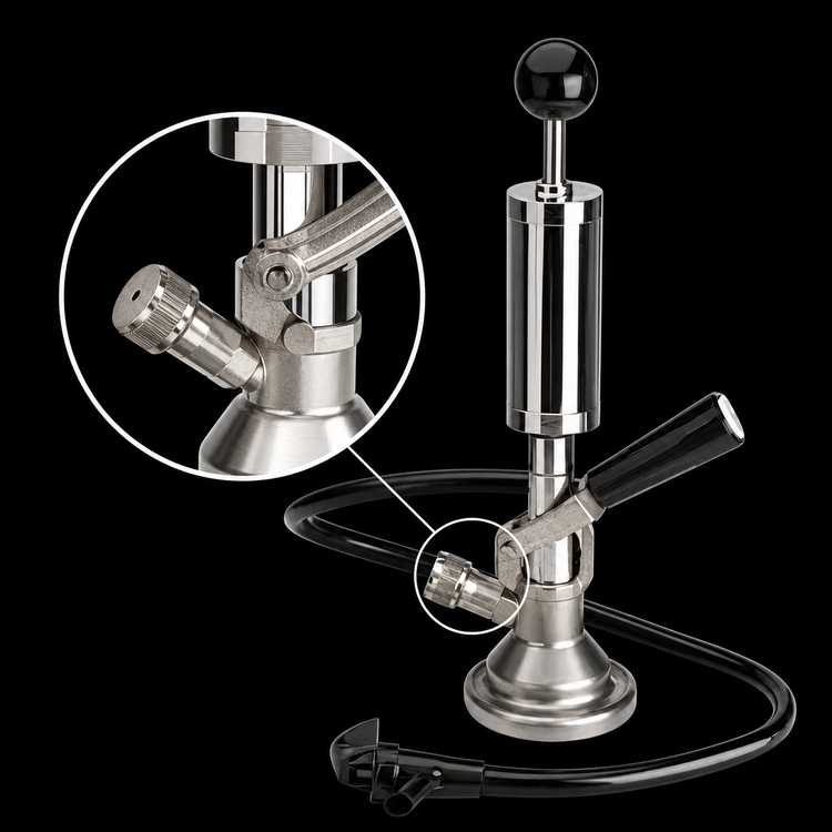 Product image #3 for M-System Import Party Pump with Integrated Pressure Relief Valve