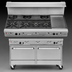 Thumbnail image #3 for Southbend Ultimate 60-Inch Gas Restaurant Range with 5 Open Burners, 24-Inch Griddle, and 2 Convection Ovens