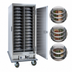 Thumbnail image #3 for Cres Cor Mobile Insulated Heated Banquet Cabinet, Stainless Steel, 96 Covered Plate Capacity