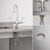 Thumbnail image #3 for T&S Brass Low-Lead ADA-Compliant Double Pantry Deck-Mount Faucet with 5-3/4-Inch Swivel/Rigid Gooseneck
