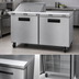 Thumbnail image #3 for Hoshizaki Steelheart 60-Inch Two-Section Reach-In Mega Top Prep Refrigerator