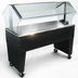 Thumbnail image #3 for Advance Tabco Triumph Portable Solid Top Buffet Table with Double-Sided Sneeze Guard, 4-Pan Capacity, 62-7/16W x 35D x 53H