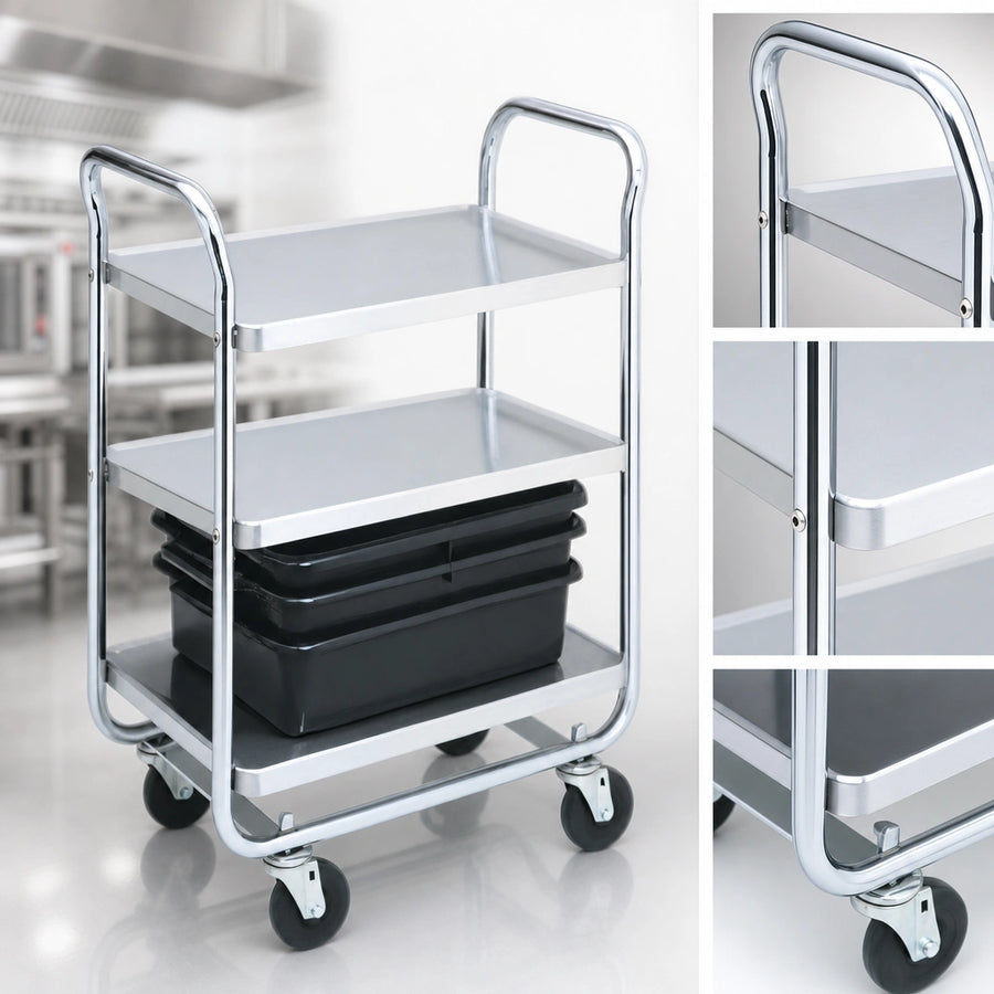 Chrome-Plated Tubular Steel Frame