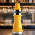 Thumbnail image #3 for Micro Matic Vienna 2-Faucet Countertop Air-Cooled Ceramic Draft Beer Tower