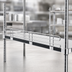 Thumbnail image #3 for Metro Super Erecta 60-Inch Chrome Shelf Ledge for Solid Shelving
