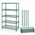 Thumbnail image #3 for Quantum 5-Shelf Wire Shelving Starter Kit, 42