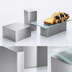 Thumbnail image #3 for American Metalcraft Cube Stainless Steel Buffet Riser, 8 Inch Square x 4 Inch High