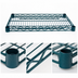 Thumbnail image #4 for Advance Tabco Special Value Series Heavy Duty Green Epoxy Coated Wire Shelf, 54 x 24 Inches