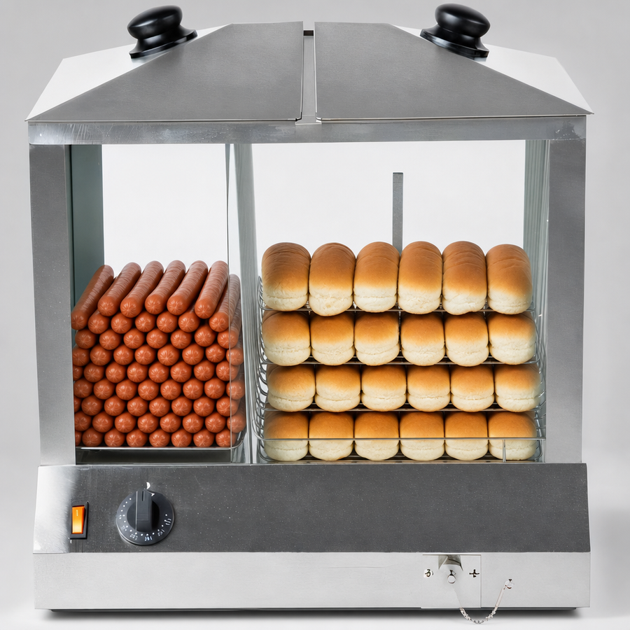 High Hot Dog And Bun Capacity