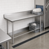 Thumbnail image #3 for Eagle Group Spec-Master 72-Inch Straight Clean Dishtable, Right-to-Left, 14-Gauge Stainless Steel Top
