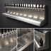 Thumbnail image #3 for Perlick 19-Faucet Modular Wall Mount Glycol-Cooled Draft Beer Dispensing Tower, Stainless Steel, Bottom Exit
