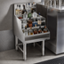 Thumbnail image #3 for Spec-Bar 24-Inch Wide Freestanding Liquor Bottle Display Unit, 4-Step Open Design, Single Speed Rail Alignment