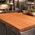 Thumbnail image #3 for Boos Block American Cherry Edge Grain Kitchen Countertop, 84 x 48 x 2-1/4-Inch, Varnique Finish
