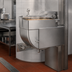 Thumbnail image #3 for Legion 100-Gallon Stationary Direct Steam Kettle, Wall Mounted, 2/3 Jacket, 304 Stainless Steel Liner