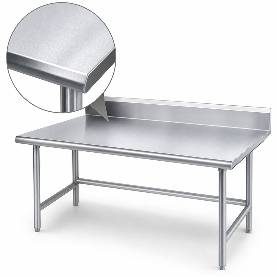 14-Gauge 304 Stainless Steel Top