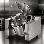Thumbnail image #3 for Firex (Middleby) Cucimix UCBTE034V1 34-Gallon Electric Tilting Skillet Braising Pan, Console Base, Automatic Mixer