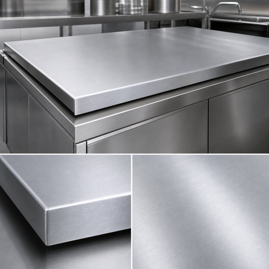 16-Gauge Stainless Steel Construction
