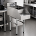 Thumbnail image #3 for Advance Tabco Underbar Basics 12-Inch Freestanding Blender Station with Dump Sink and Deck Mount Faucet