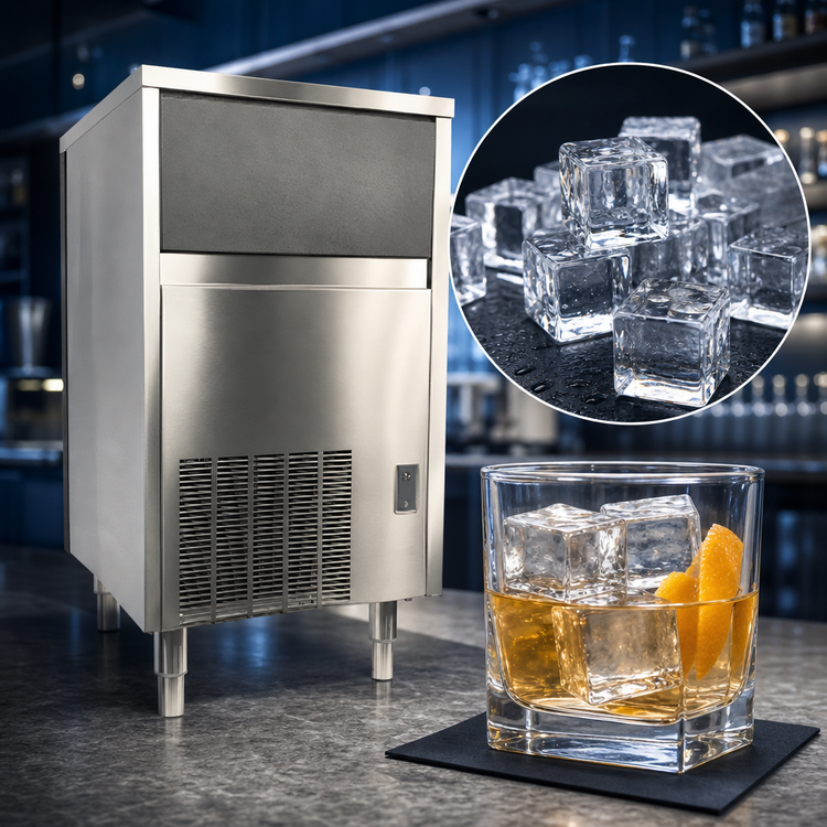 Product image #3 for Manitowoc CrystalCraft Square Cube Air-Cooled Self-Contained Ice Maker, 100 lb/Day