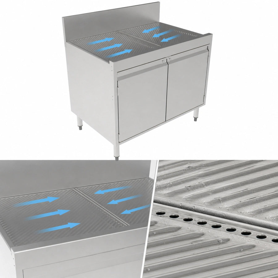 Pitched Drainboard Top