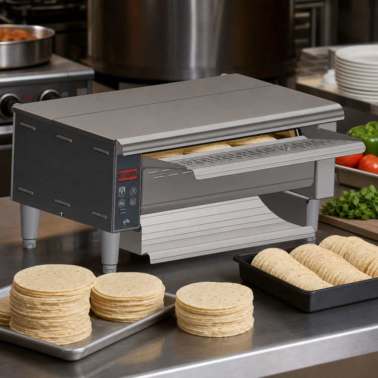 Product image #3 for Star Countertop Rolling Electric Tortilla Warmer with Sunology Coated Drum, 900 6-Inch Tortillas Per Hour