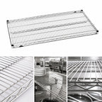 Thumbnail image #3 for Metro Super Erecta 3036NS Super Wide 36 x 30 Inch 304 Stainless Steel Wire Shelf
