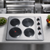Thumbnail image #3 for 24-Inch 4-Burner Electric Built-In Cooktop with Sealed Cast Iron Elements