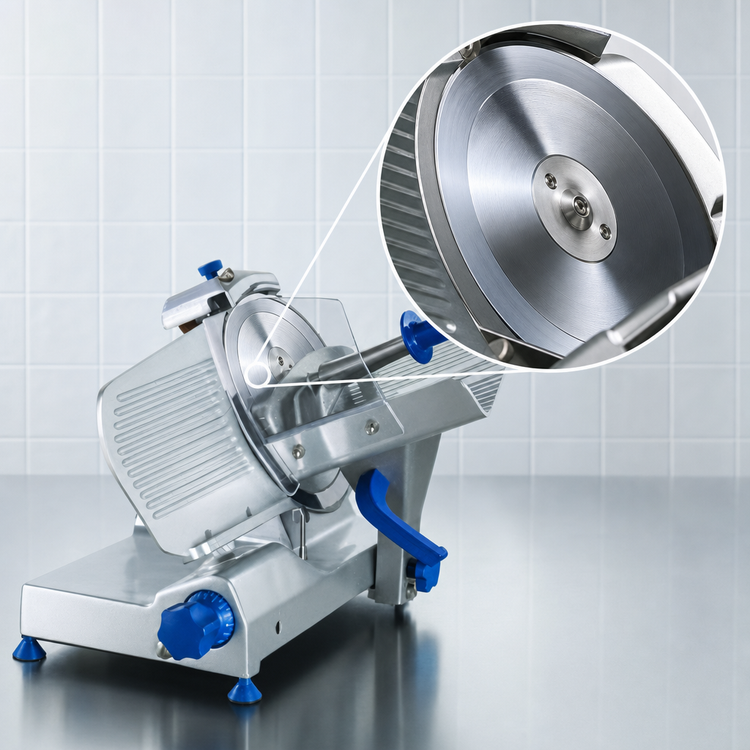 Product image #3 for Edlund Edvantage EDV-10C 10-Inch Medium-Duty Manual Gravity Feed Electric Meat Slicer