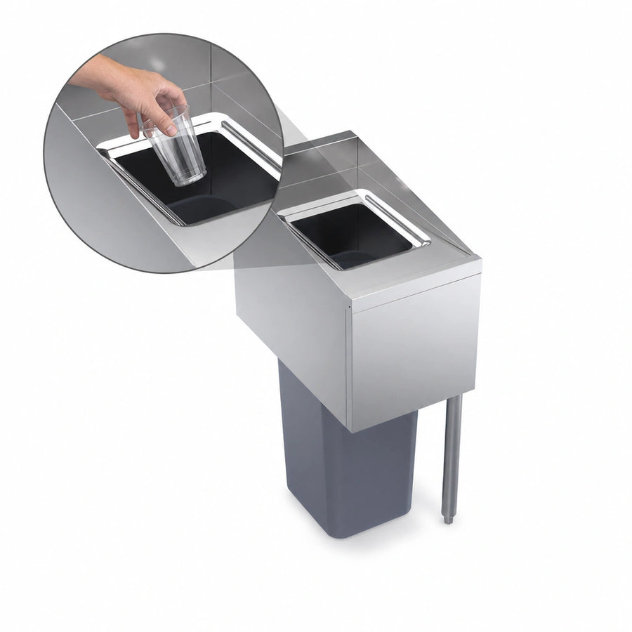 Top Trash Disposal Opening