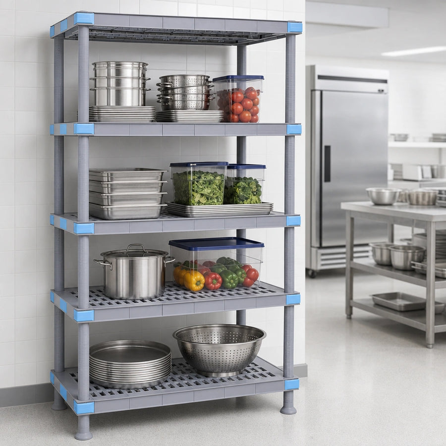 Open Grid Shelves