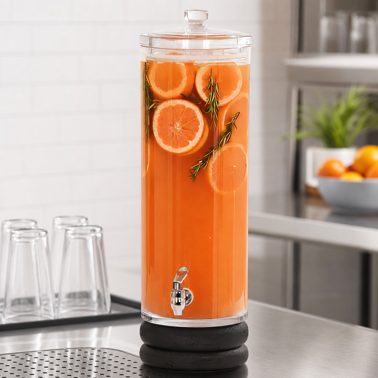 Product image #3 for Brooklyn Round 3 Gallon Ice Beverage Dispenser