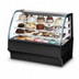 Thumbnail image #4 for True 59-1/4-Inch Curved Glass Refrigerated Bakery Display Merchandiser with Rear Sliding Glass Doors