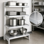Thumbnail image #3 for Channel Manufacturing SC2442 Solid Aluminum Cantilever Shelf, 39.38"W x 24"D, 700 lb. Distributed Capacity