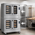 Thumbnail image #3 for Southbend Platinum Double Deck Bakery Depth Electric Convection Oven, Touchscreen Controls, Independent Doors