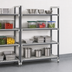 Thumbnail image #3 for Cambro Camshelving Elements XTRA Stationary Add-On Shelving Unit, 18