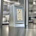 Thumbnail image #3 for Advance Tabco Doghouse-Style Duplex GFI Electrical Outlet Box with Stainless Face Plate