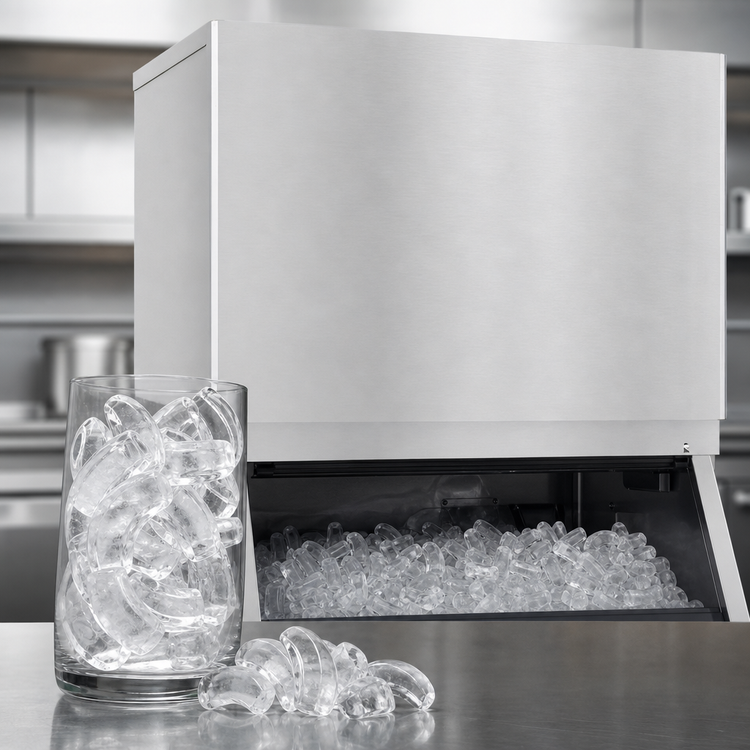 Product image #3 for Hoshizaki 30-Inch Water-Cooled Self-Contained Modular Crescent Cube Ice Maker Head